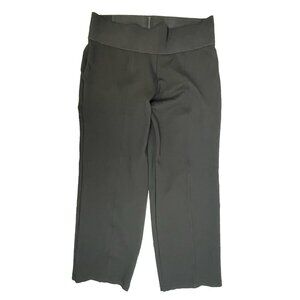 NYGARD LUXE SLIMS Women's Pant's  XL (18-20) Black Ponte Pull On Straight Leg